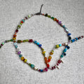rainbow swirl - necklace