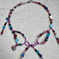 bi pride flag - necklace