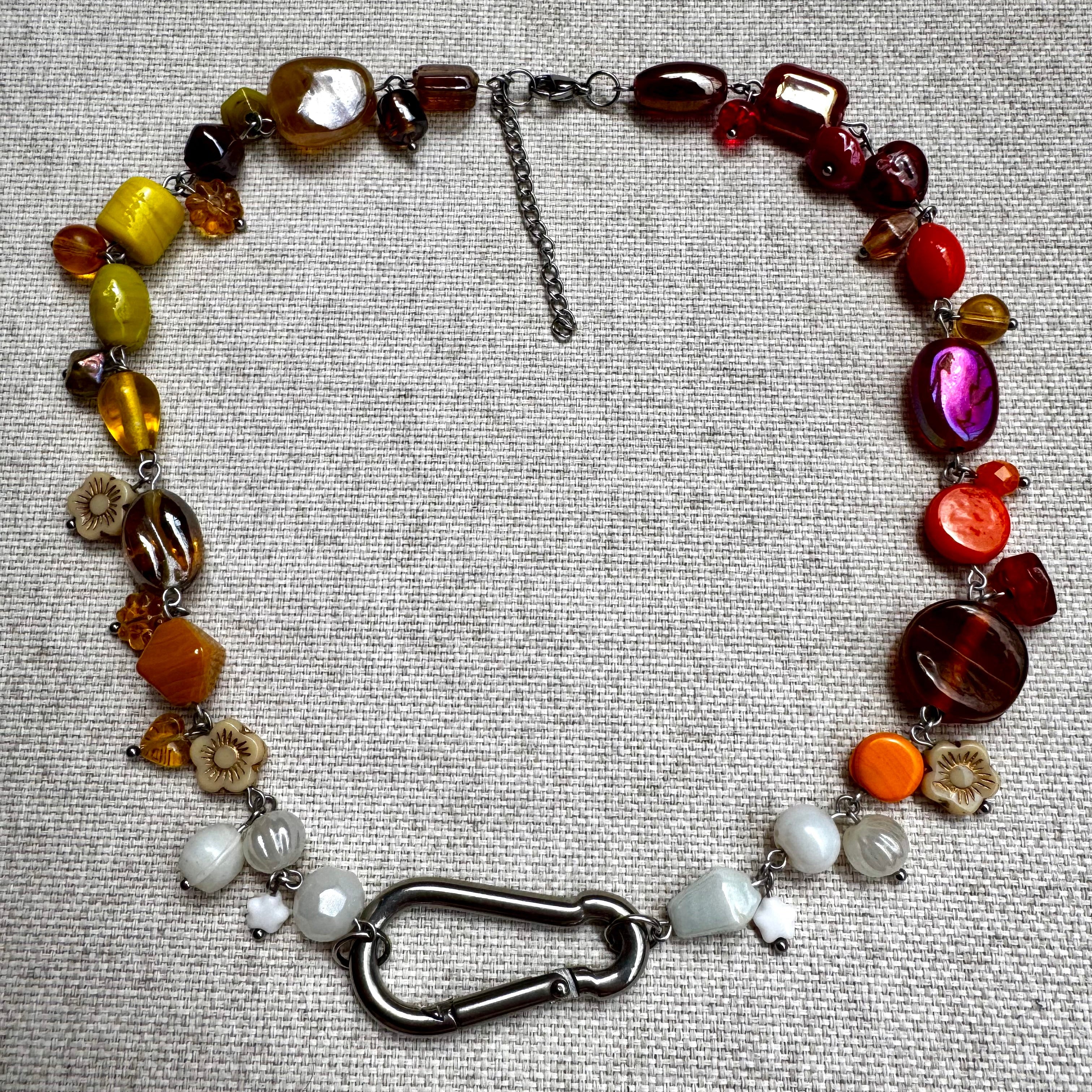 carabiner - necklace