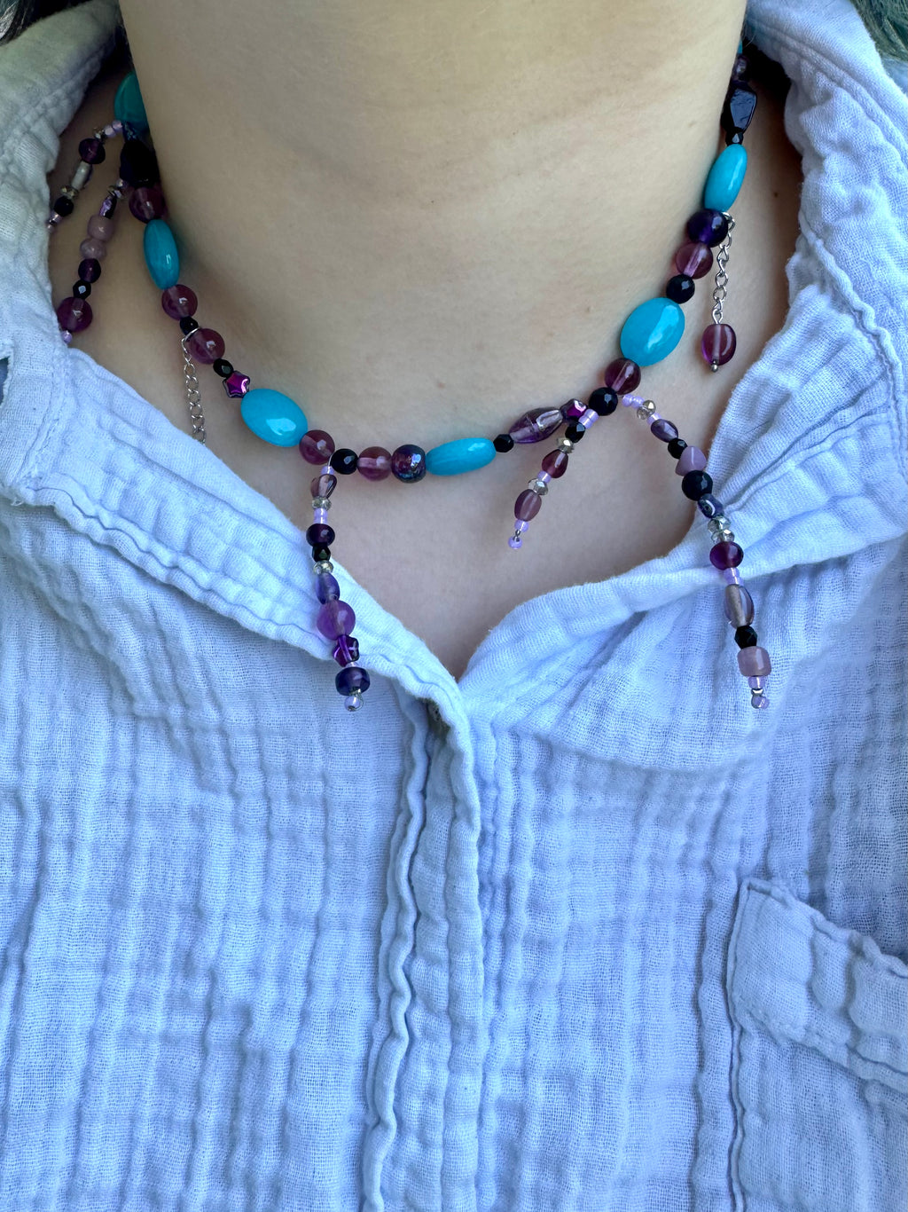grape soda - necklace