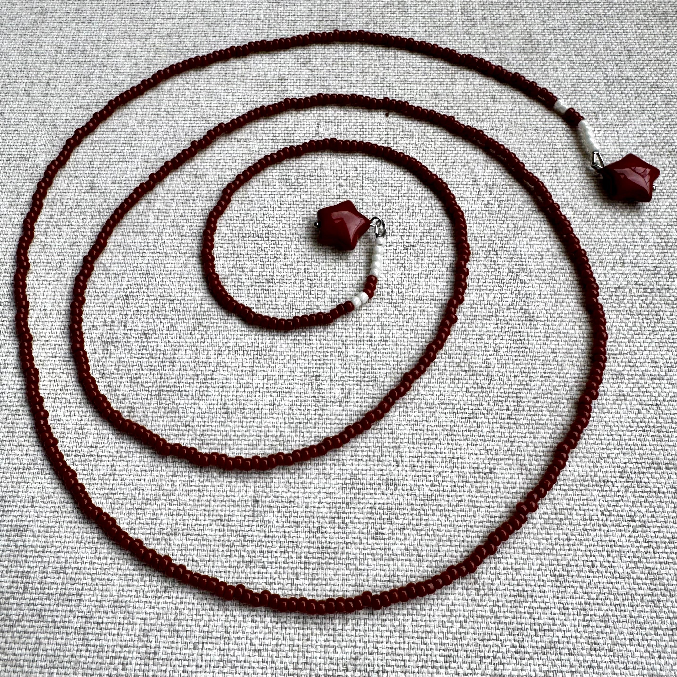 clay - wrap necklace
